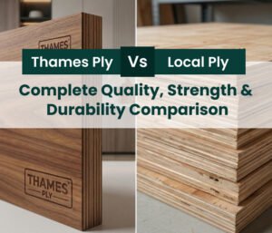 Thames Ply vs Local Commercial Plywood: Complete Quality, Strength & Durability Comparison (2026 Guide)