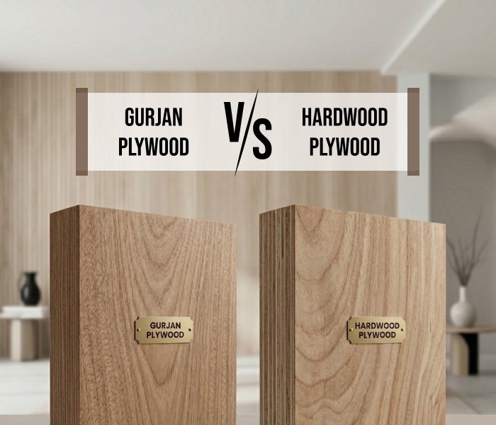 Gurjan Plywood vs. Hardwood Plywood: Which is Better for Indian Climates? (2026 Expert Guide)